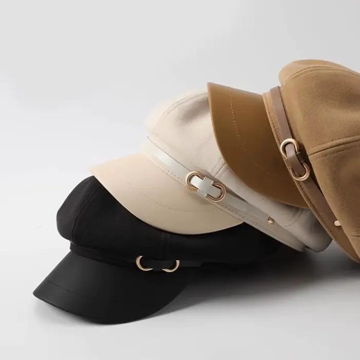 Béret de Style britannique rétro pour femmes