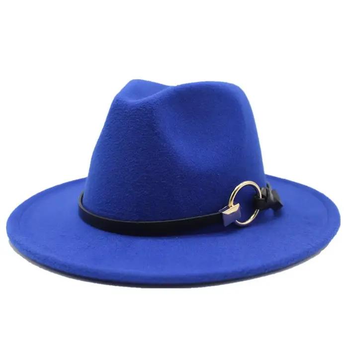Chapeau fedora violet lavande pour homme et femme style moderne multicolore dégradé jazz polyvalent quatre saisons occasions festives