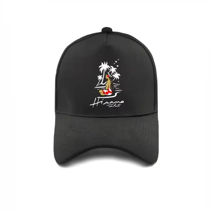 Casquette de baseball Hinano Tahiti protection solaire coton imprimé pour homme et femme occasionnels extérieurs multicolore réglable