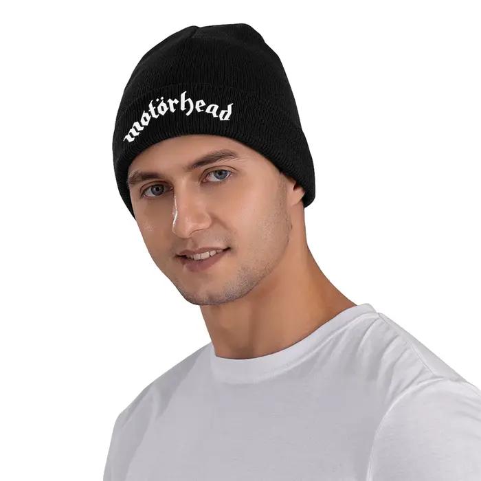 Motorhead tricoté chapeau bonnets automne hiver
