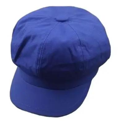 Chapeau octogonal en toile grande taille pour femme et homme