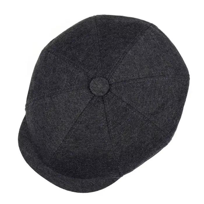 Haute qualité hiver rétro Style britannique casquette gavroche hommes Vintage luxe unisexe nouvelle
