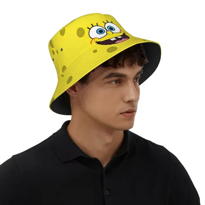 Chapeau Bob l'éponge léger et mignon pour femme déguisement de cosplay motif SpongeBob occassions spéciales pique-niques sorties entre amis