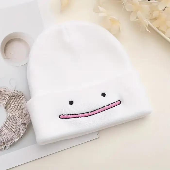 Tricot chapeau mode Anime hommes femmes Bonnet automne hiver plus chaud