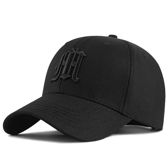 Casquette de baseball surdimensionnée en pur coton pour hommes et femmes
