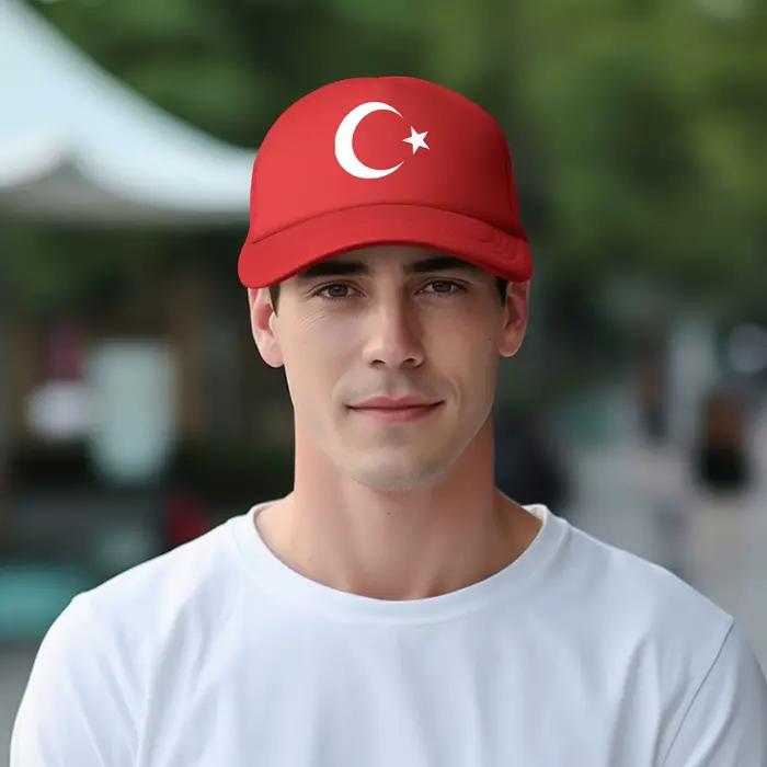 Casquette drapeau turc pour femmes et hommes