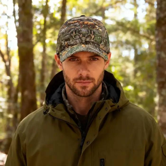Scène de chasse casquette de Baseball cerf dinde forêt Camouflage chapeau pour unisexe en plein air équipement