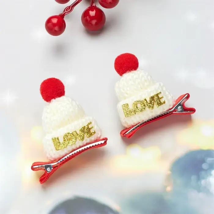 Joyeux noël décor chapeau