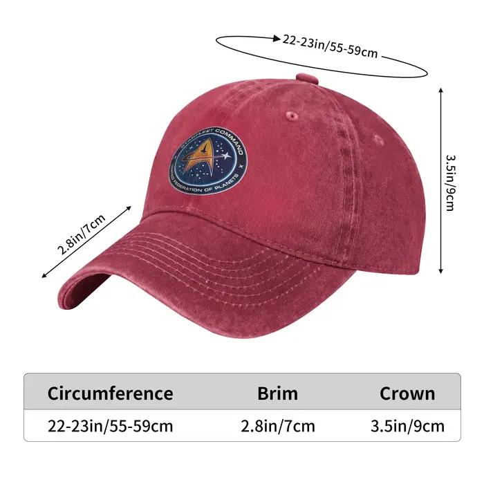 Casquette en jean délavé Star Treks