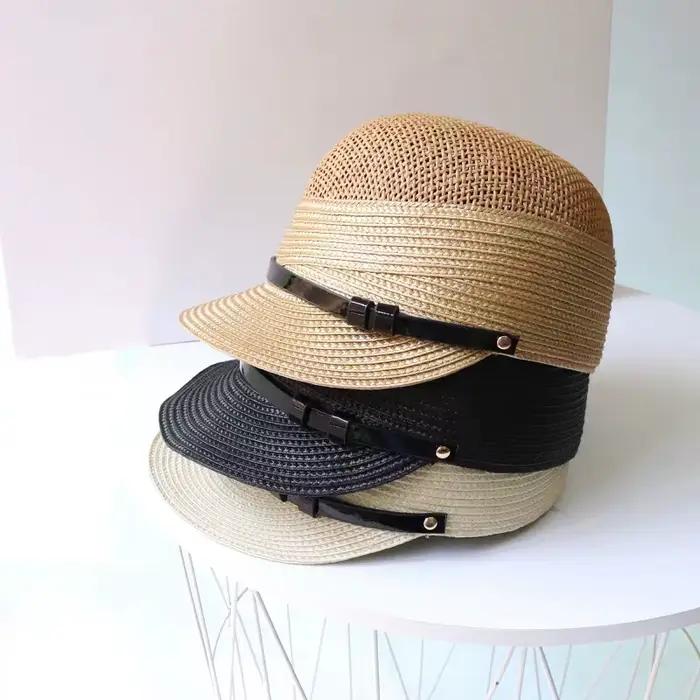 Casquette de paille pour femmes