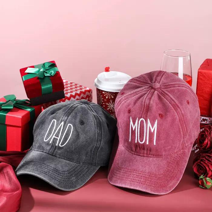 Chapeau de Baseball brodé pour maman et papa