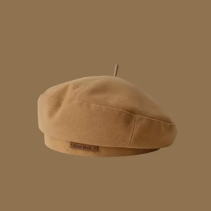 Chapeau de peintre béret rétro pour femmes, chapeau de Style d'hiver