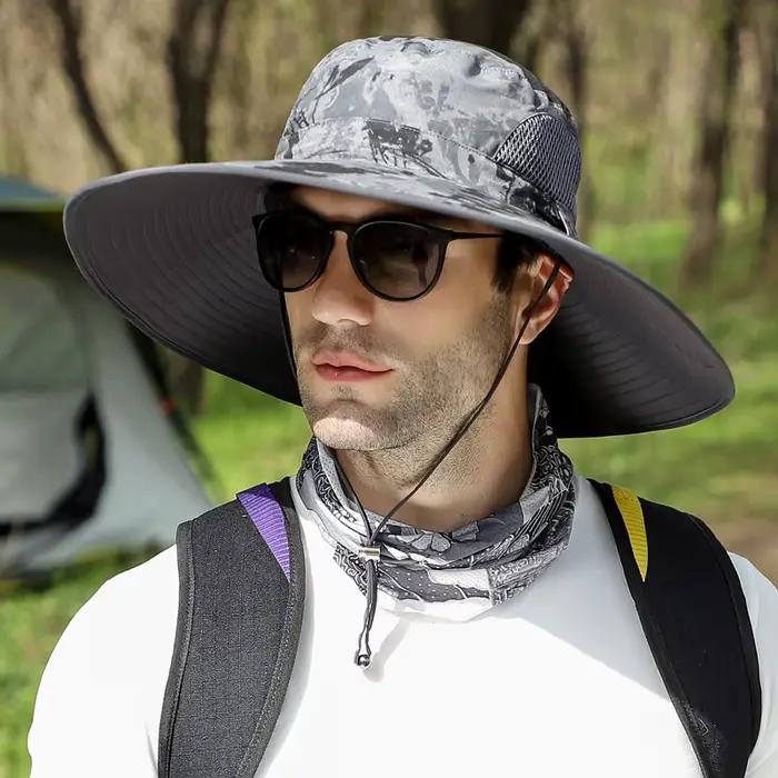 Chapeau de pêche en plein air pour homme