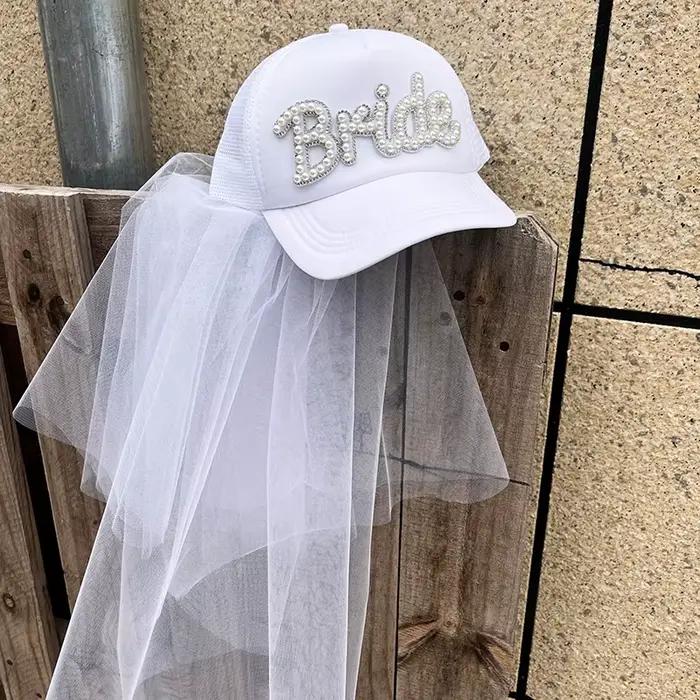 Bach-Chapeau de mariée pour enterrement de vie de jeune fille