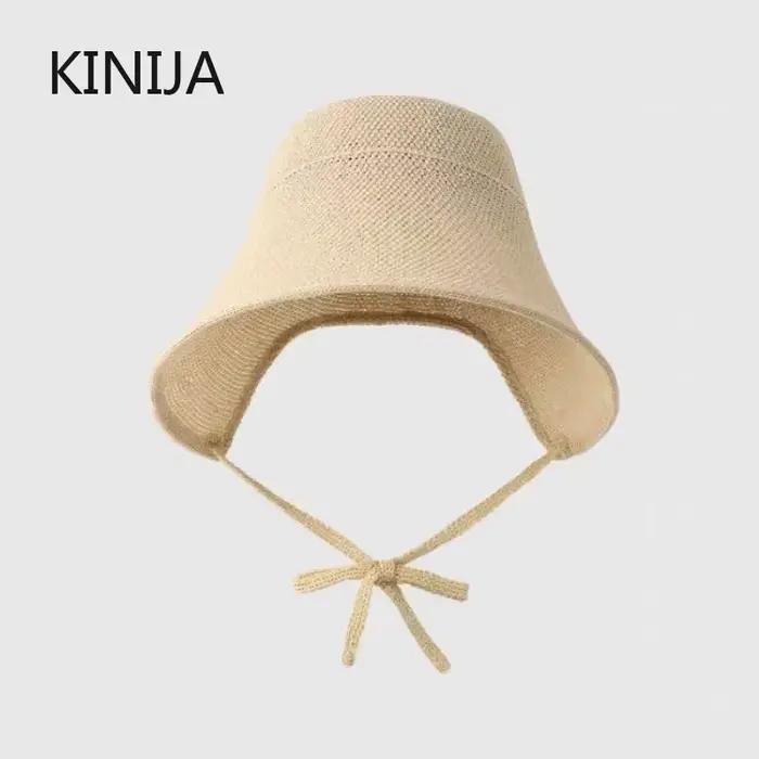 Chapeaux et bonnets en lin et paille pour femmes
