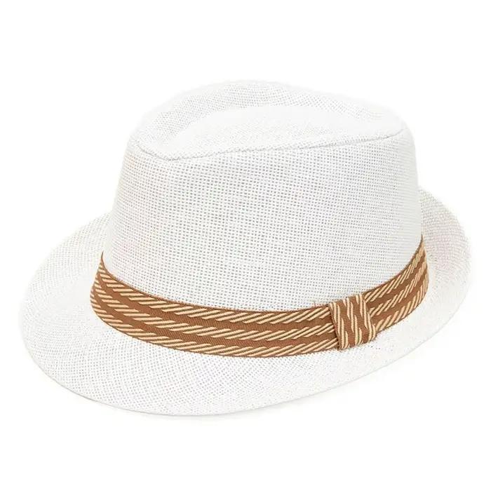 Chapeau Trilby en Lin Léger Respirant Protection Solaire