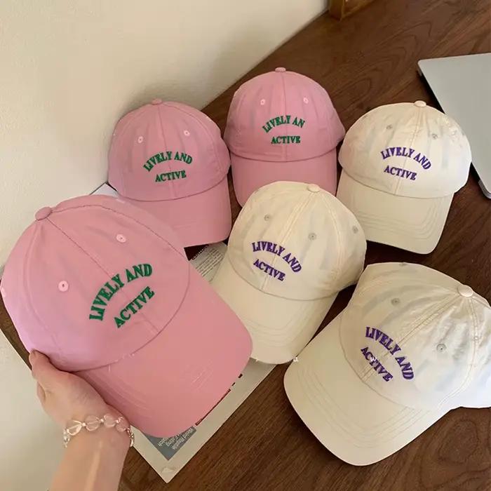 Casquette de baseball d'été pour femmes
