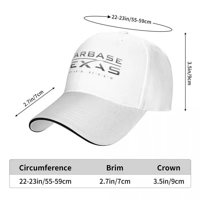 Starbase Texas Boca Chica Art SpaceX Starship casquette de Baseball hommes chapeaux femmes visière cyclisme casquettes de relance