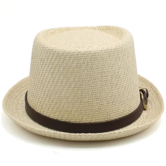 Chapeau de paille d'été de Style français pour hommes