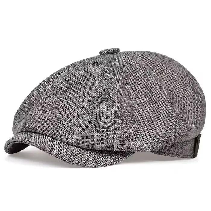 Béret rétro pour hommes et femmes