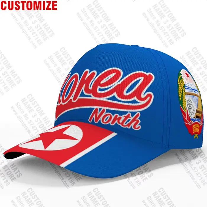 Casquettes de baseball de la Corée du Nord avec logo Kp