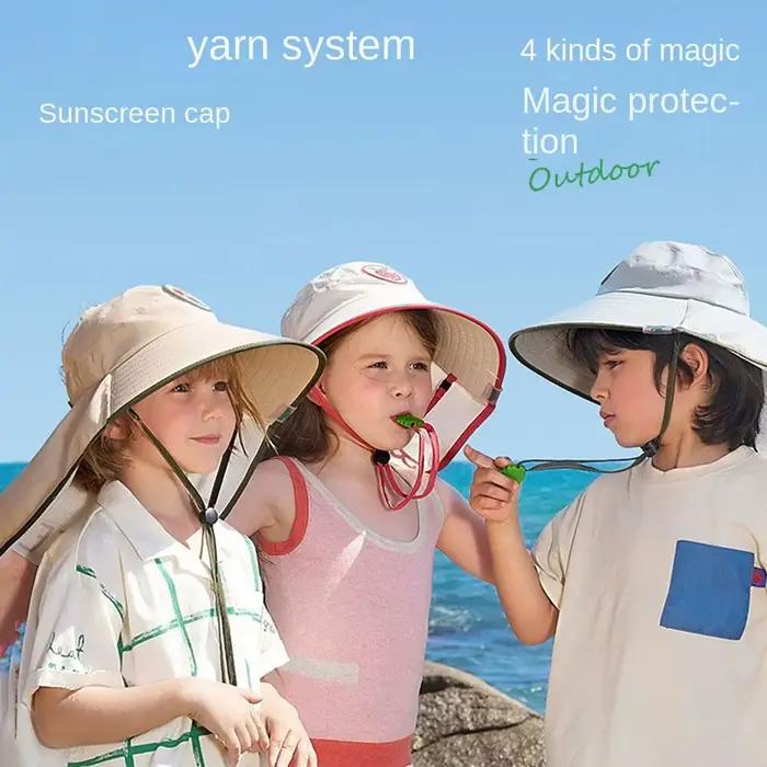 Chapeau de protection solaire pour enfants