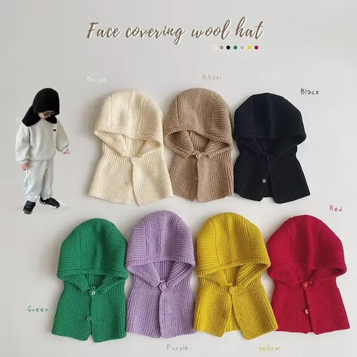 Bonnet tricoté pour bébés garçons et filles de 2 à 10 ans
