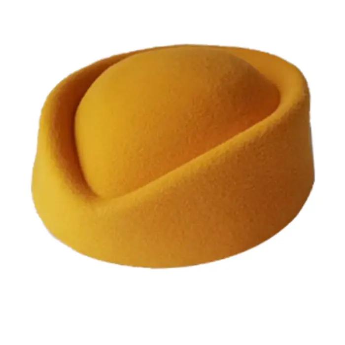 Béret chapeau casquettes hôtesse de l'air agent de bord Vintage Look
