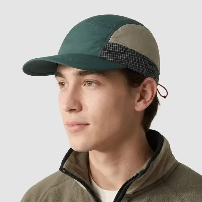 Casquette de baseball rétro à blocs de couleur