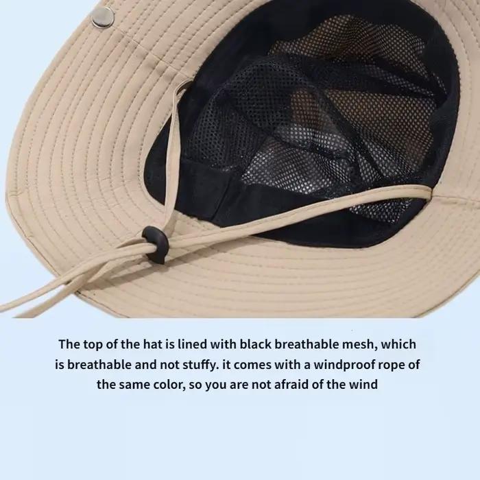 Chapeau de soleil d'été surdimensionné à large bord pour hommes