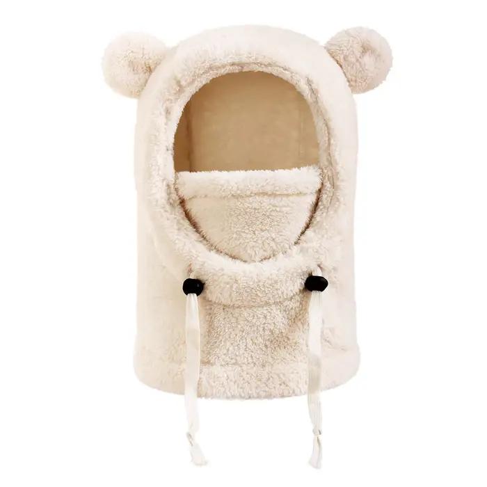 Cagoule oreilles d'ours pour hommes et femmes