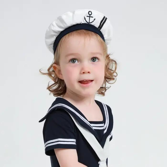Chapeau de marin pour bébé garçon