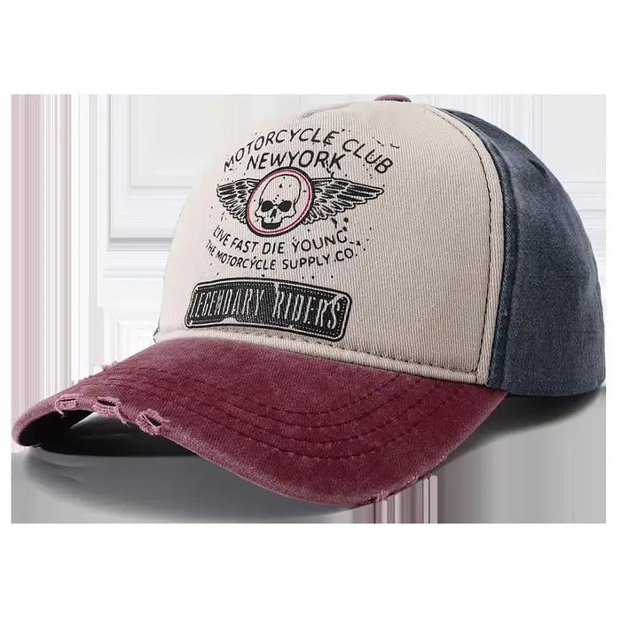 Casquette de moto Punk pour femmes et hommes