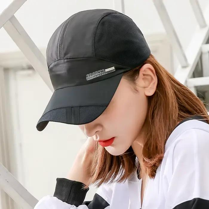 Casquette de baseball à séchage rapide pour hommes et femmes