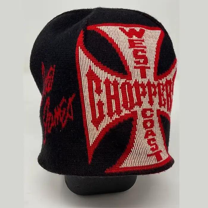 Nouveau bonnet tricoté gothique rétro foncé