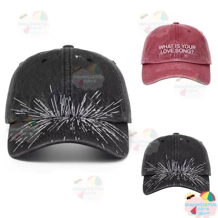Casquette de baseball en coton délavé