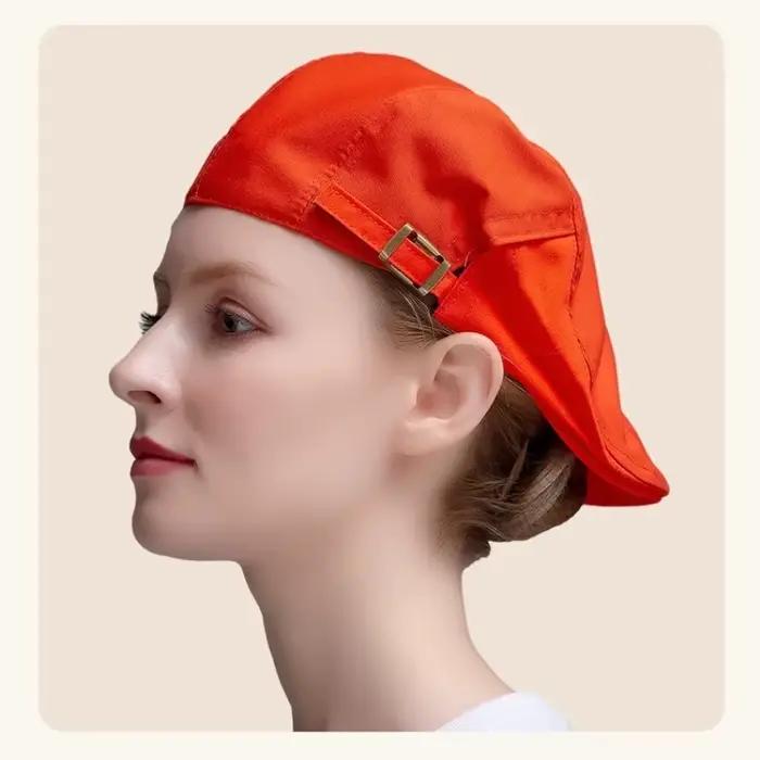 Casquette publicitaire béret personnalisé café Western Food serveur