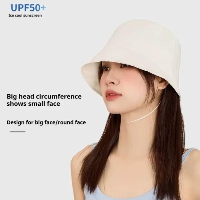 Chapeau pliable à large bord pour femme