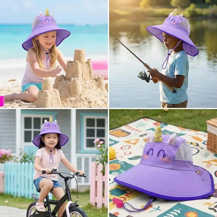 Chapeau de protection solaire pour enfants
