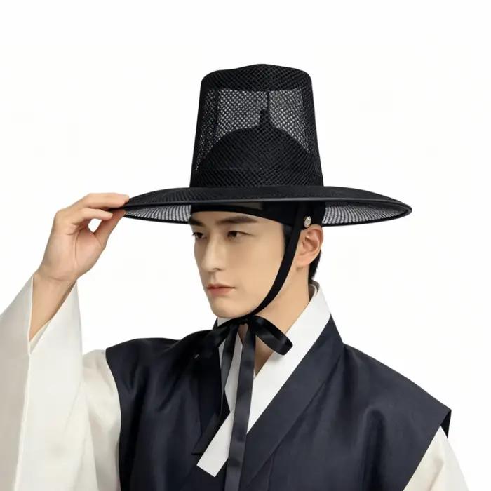 Chapeau coréen traditionnel léger