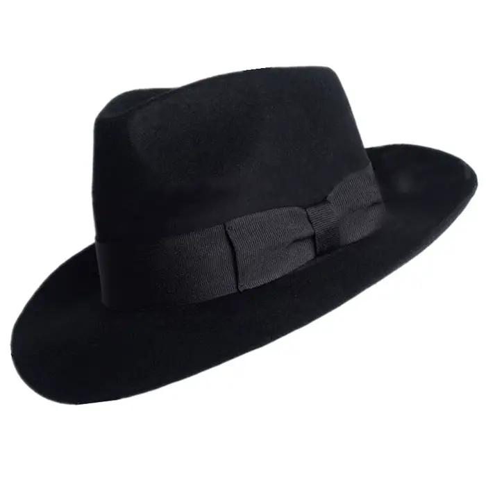 Chapeau en laine australienne à large bord