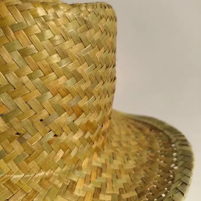 Chapeau de paille à large bord