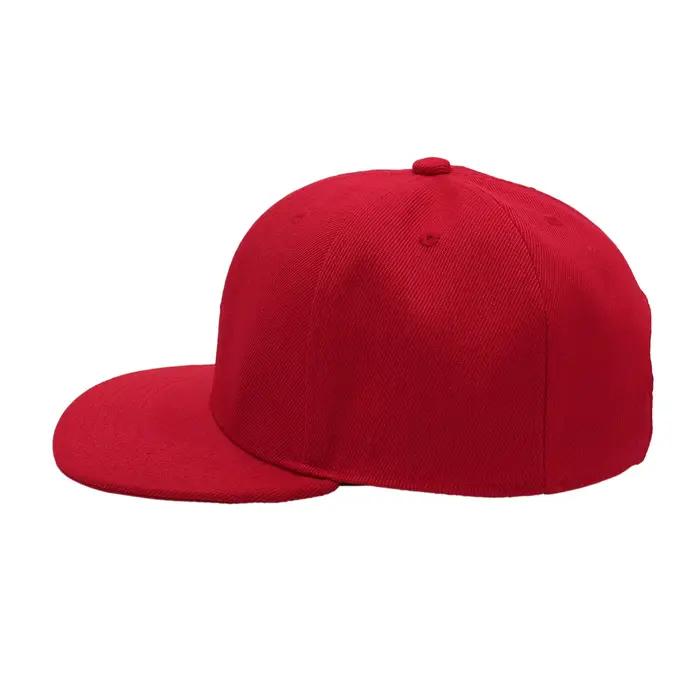 Casquettes de Baseball de conception personnalisée pour hommes femmes unisexe Hip Hop couleur unie à bord plat chapeaux