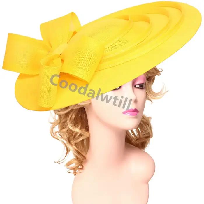 Barrette à cheveux de polyester de haute qualité pour femmes, idéale pour les mariages, les derbys, les soirées festives et les tenues quotidiennes, disponible en 15 couleurs différentes, adaptable aux quatre saisons