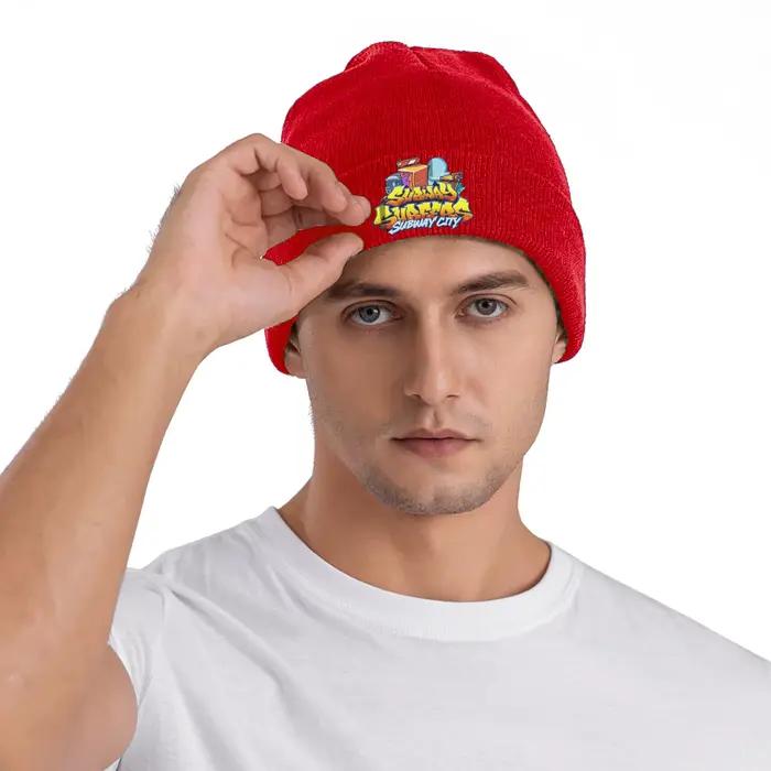 Subway Surfers – bonnet en tricot avec nom de la ville