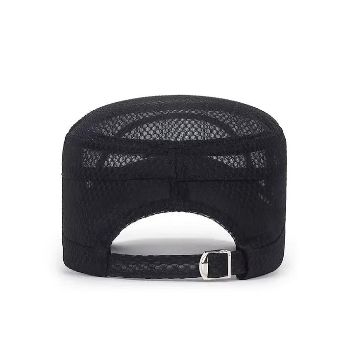 Nouveau chapeau d'été en fer à visière plate pour homme