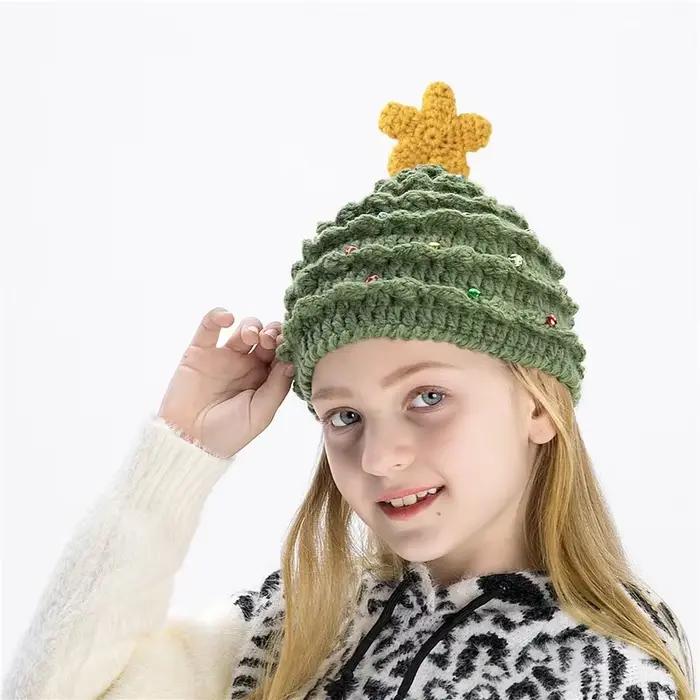 Chapeau de noël pour Parent-enfant