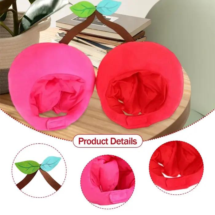 Chapeau cerise pour adultes et enfants