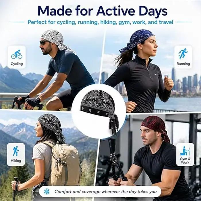 Nouvelles casquettes hijab à imprimé cachemire