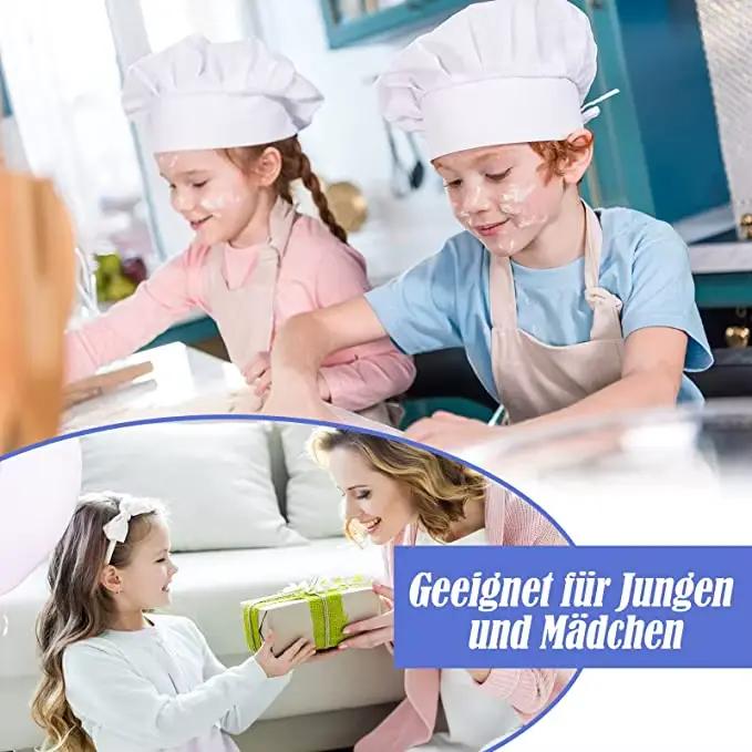 4 chapeaux de chef pour enfants